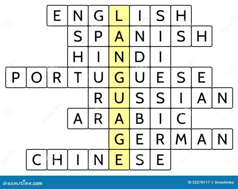 all the words in a language crossword|all the words in a short.